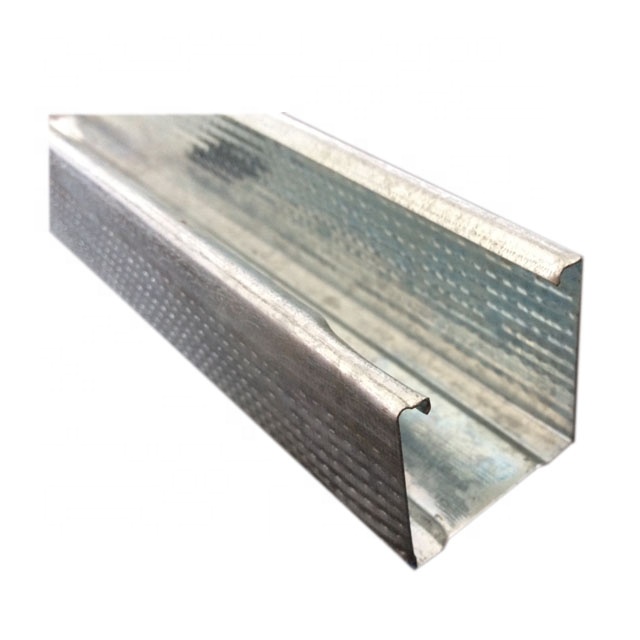 First Steel Galvanizado Stud and Track C Section Steel Purlin Metal for Drywall Partition Steel Perfiles De Metal
