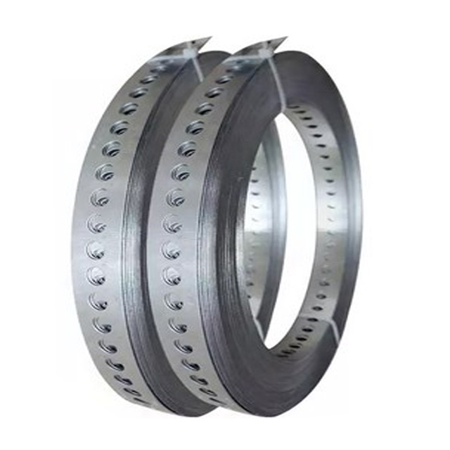First steel sgcc 32mm 44mm galvanized steel strip coil perforated steel builders strapping price per coil