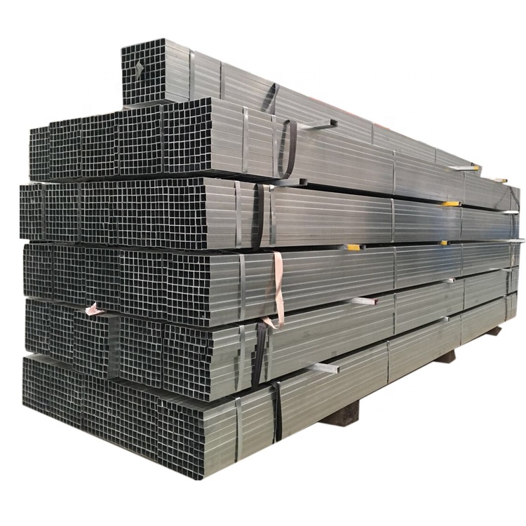 mild steel hollow section 2in schedule 40 galvanized square steel tube